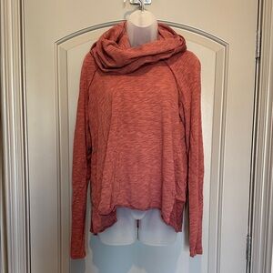 Free People FP Beach Rust Cowl Top